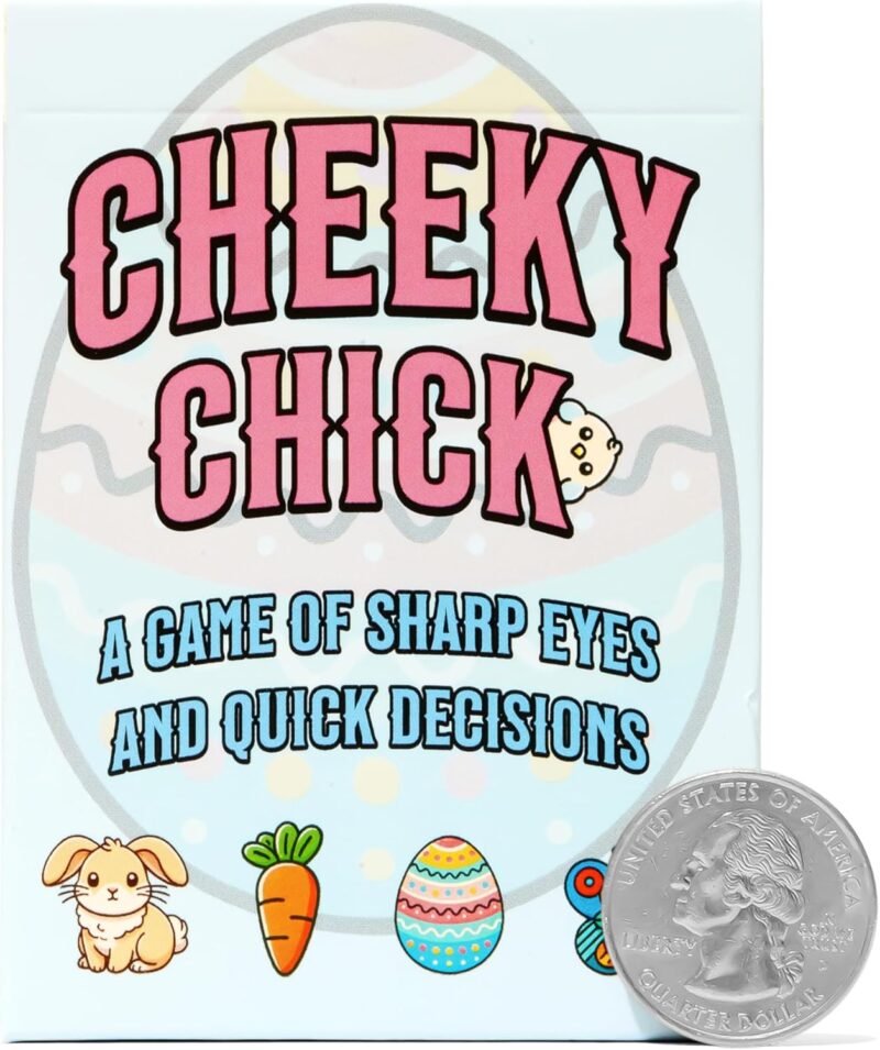 Cheeky Chick - Fast-Paced Visual Easter Game for Kids 6+ - Easter Basket Stuffers - Easter Gifts - Card Games for Kids Ages 6-8 - Observation Game No Reading Required - Image 6