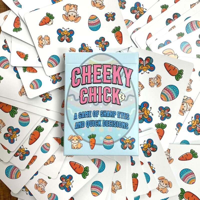 Cheeky Chick - Fast-Paced Visual Easter Game for Kids 6+ - Easter Basket Stuffers - Easter Gifts - Card Games for Kids Ages 6-8 - Observation Game No Reading Required - Image 5