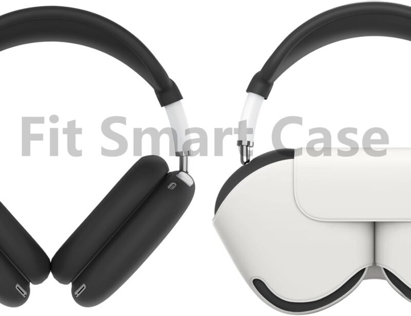 Silicone Case Cover for AirPods Max, Ear Pad Case Cover/Ear Cups Cover/Headband Cover for AirPods Max Headphones, Accessories Soft Silicone Protector for Apple AirPods Max New USB-C (2024) (Black) - Image 5