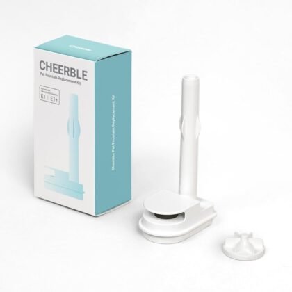 Cheerble Replacement Kit for Cheerble E1+ & E1 Pumpless Cat Water Fountain, Pumpless Design, MagDrive™ Technology, No Cleaning Hassle, No Electrical Leakage, Water Conduit & Impeller x 1 (Pack of 1)