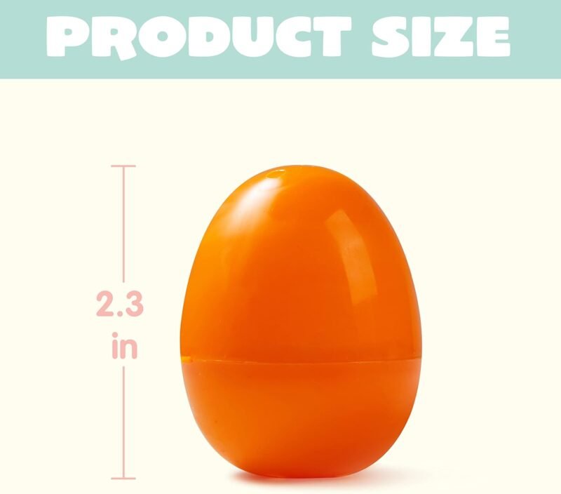 JOYIN 2000 PCS 2.3" Easter Eggs, Empty Plastic Eggs Fillable Colorful Bright Eggshell Bulks for Easter Hunt, Filling Treats, Party Favor, Basket Stuffers, Classroom Prize Supplies - Image 4
