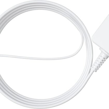 Arlo Essential Outdoor Charging Cable - Arlo Certified Accessory - 25 ft., Works with Essential Outdoor Camera and Essential XL Outdoor Cameras (2nd Generation), White - VMA5700