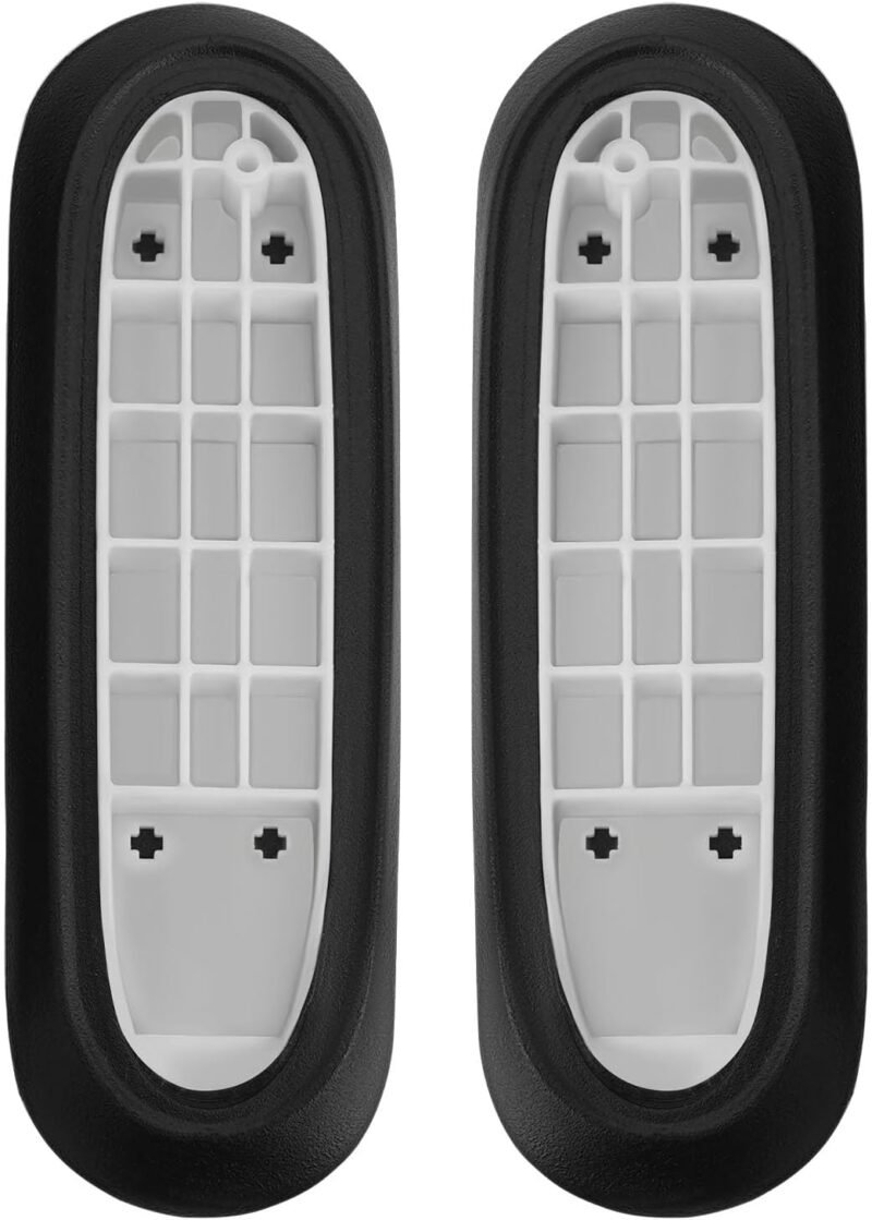 Office Chair Armrest Pads Replacement Compatible with Herman Miller Sayl Office Chair Fixed and Height Adjustable, Black Vinyl (1-Pair) - Image 7