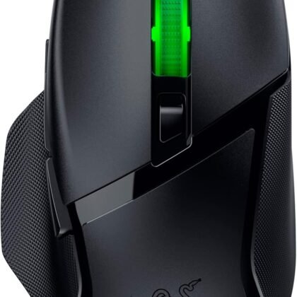 Razer Basilisk V3 X HyperSpeed Wireless Gaming Mouse: Up to 285 Hr Battery - 18K Optical Sensor - Mechanical Switches - Chroma RGB - 9 Programmable Controls - Black