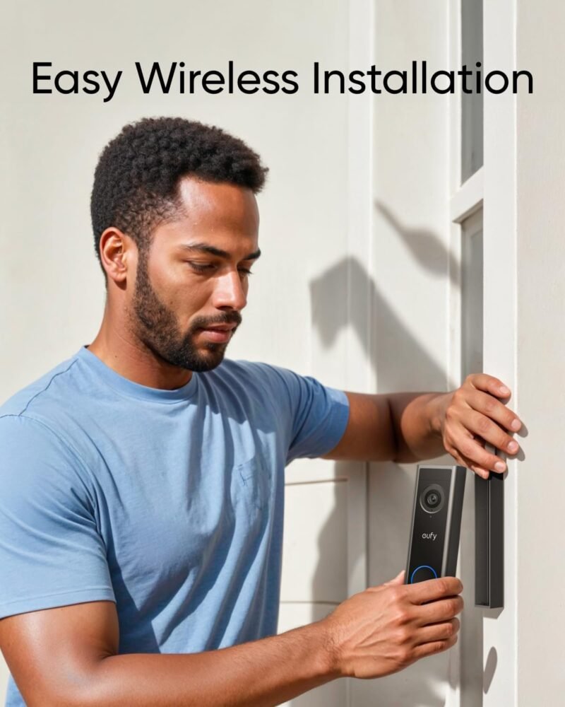 eufy Security Video Doorbell C30, Battery Powered, 2K FHD, 4:3 Expanded View, Easy Installation, Ring Call, Human and Motion Detection, HomeBase S380 Compatible, No Monthly Fee - Image 4