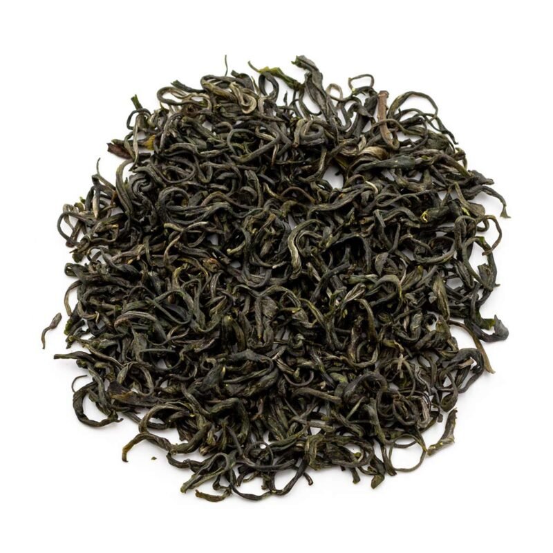 Oriarm Qingdao Laoshan Green Tea Loose Leaf - Chinese Cloud and Mist Tea Leaves - 100g (3.53-ounce) Ziplock Resealable Bag