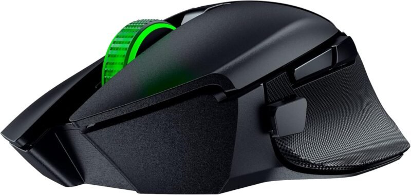 Razer Basilisk V3 X HyperSpeed Wireless Gaming Mouse: Up to 285 Hr Battery - 18K Optical Sensor - Mechanical Switches - Chroma RGB - 9 Programmable Controls - Black - Image 10