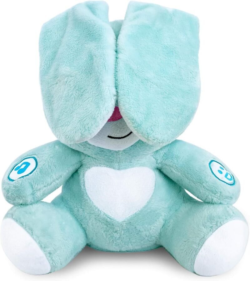 BabyBibi Easter Bunny Stuffed Animal - Interactive Soft Plush Peekaboo Bunny, 16" Tall - Peek a Boo Easter Toy for Ages 6 Months to 5 Year Old - Image 2