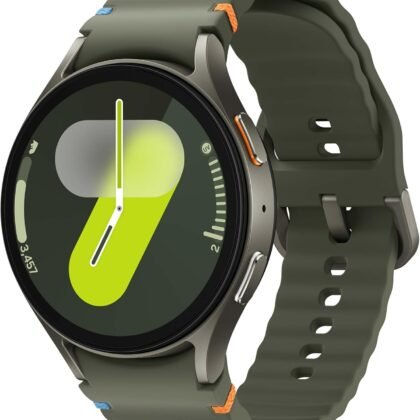 SAMSUNG Galaxy Watch 7 44mm LTE AI Smartwatch w/Energy Score, Wellness Tips, Heart Rate Tracking, Sleep Monitor, Fitness Tracker, 2024, Green [US Version, 1Yr Manufacturer Warranty]