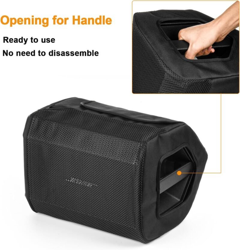 Speaker Cover Compatible with Bose S1 Pro+/Bose S1 Pro Portable Bluetooth Speaker,Dustproof Side Opening Mesh Cover Protective Case fits for Bose Speaker(Cover Only) - Image 5