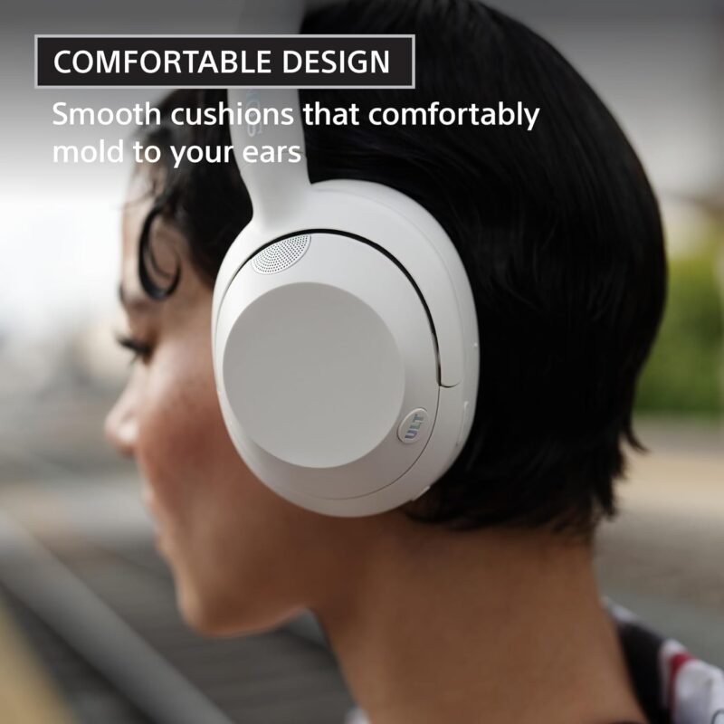 Sony ULT WEAR Over-Ear Noise Cancelling Bluetooth Headphones with Alexa Built-in, Comfortable Design, 30-Hour Battery, Massive Bass, Black - Image 6
