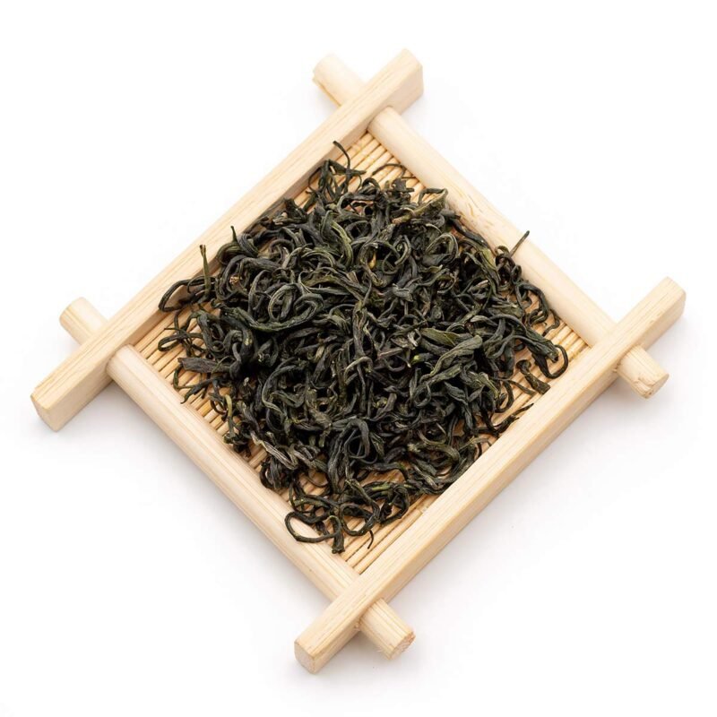 Oriarm Qingdao Laoshan Green Tea Loose Leaf - Chinese Cloud and Mist Tea Leaves - 100g (3.53-ounce) Ziplock Resealable Bag - Image 2