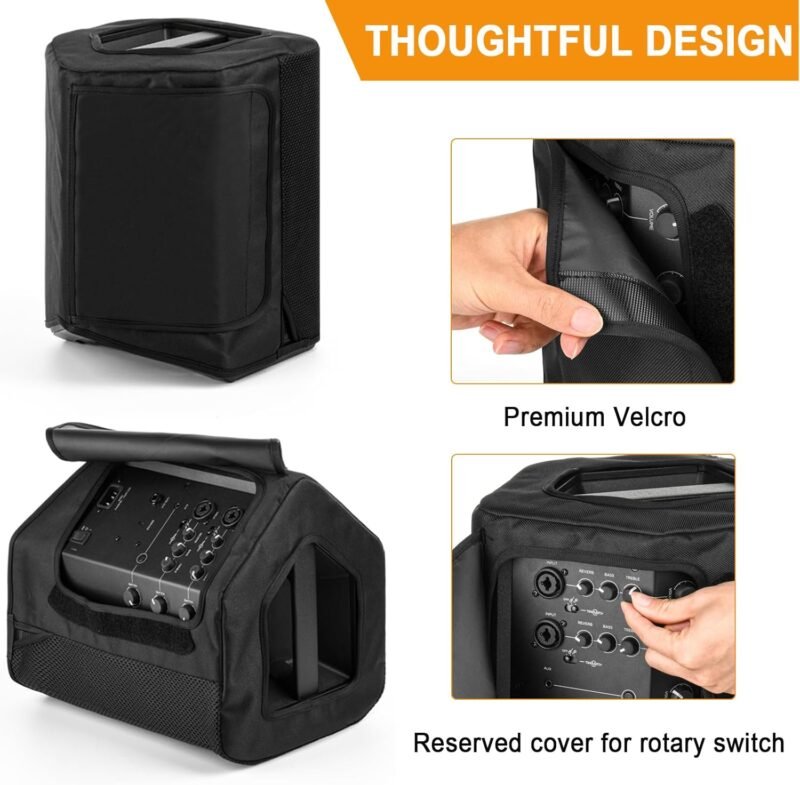 Speaker Cover Compatible with Bose S1 Pro+/Bose S1 Pro Portable Bluetooth Speaker,Dustproof Side Opening Mesh Cover Protective Case fits for Bose Speaker(Cover Only) - Image 3