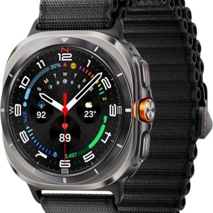 Samsung Galaxy Watch Ultra Bespoke Edition 47mm LTE AI Smartwatch Energy Score, Wellness Tips, Heart Rate, Sleep Monitor, Fitness Tracker, 2024, Titanium Silver [US Version, 1Yr Manufacturer Warranty]