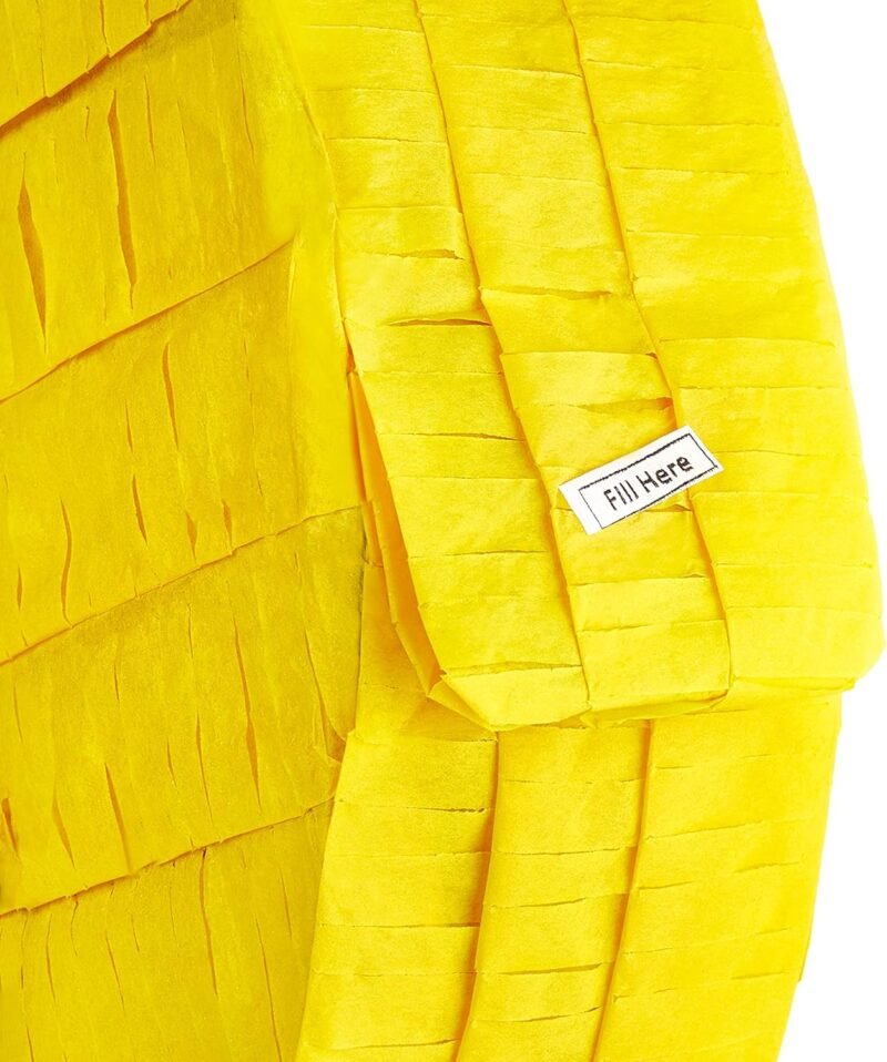Congrats Grad Smiley Face Emoji Pinata - Piñatas for Graduation, Cinco de Mayo, Coco Themed Parties for Kids - High Quality Paper - Easy to Fill with Candy and Favors - Mexican Party Decorations - Image 3