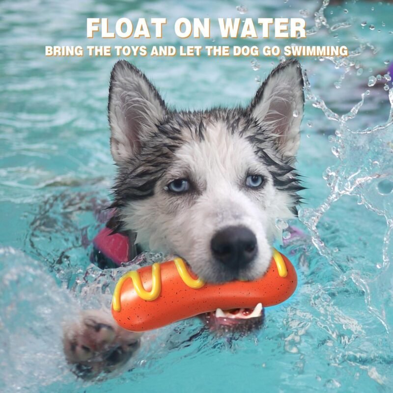 Dog Chew Toys for Aggressive-Chewers - Indestructible Dog Toy for Aggressive Chewer，Tough Chew Toys for Dogs （Rubber） - Image 5
