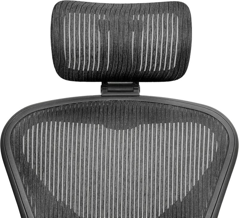 Headrest Attachment Compatible with Herman Miller Aeron Fully Adjustable Height & Tilt, Removable Coat Hanger Available Color for Classic. - Image 9