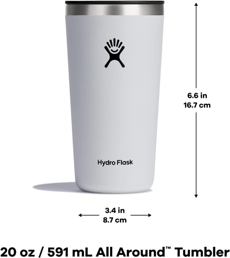 Hydro Flask 20 Oz All Around Tumbler Press-in Lid Agave - Image 4