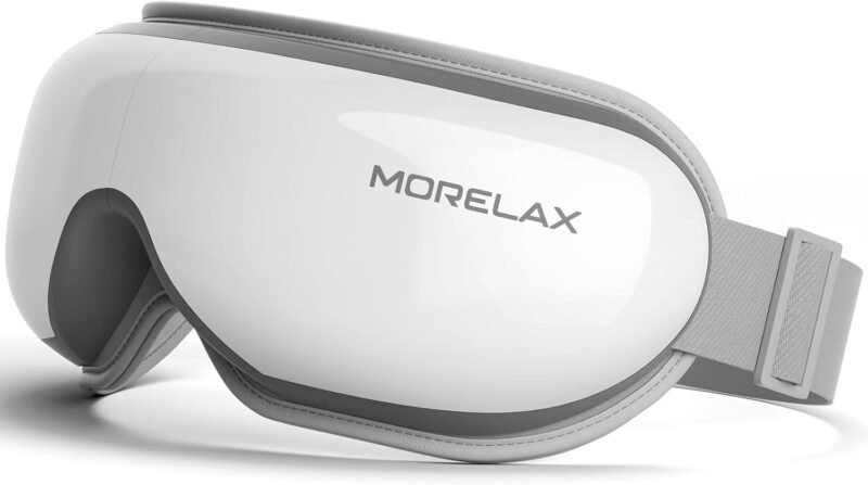Eye Massager with Heat & Bluetooth Music, Mothers Day Birthday Gifts for Women, Reduce Eye Strain, Headache Relief and Improve Sleep, Eye Care Device for Migraine - Image 9