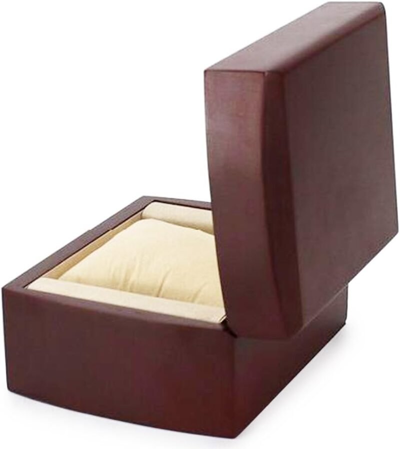 Luxury Watch Box Holder Organizer, Premium Wooden Jewelry Bracelet Storage Gift Case Single Grid - Image 5