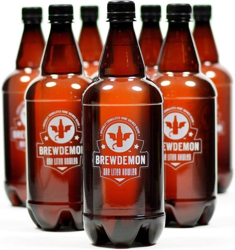 BrewDemon Craft Beer Brewing Kit Signature Pro with Bottles - Conical Fermenter Eliminates Sediment and Makes Great Tasting Home Brewed Beer - 2 gallon Twisted Monk Witbier Ingredients - Image 3