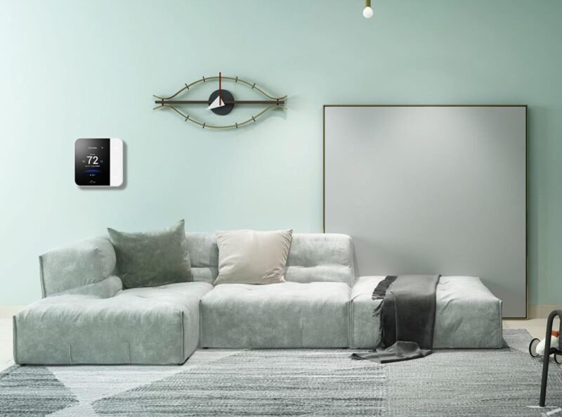 Vine Thermostat for Home with Touchscreen Color Display, WiFi Smart Thermostat Compatible with Alexa and Google Assistant, 7day/8period Programmable, Energy Saving, C-Wire Required, Screen Size 2.8" - Image 8