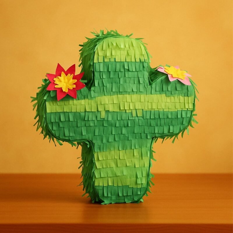 GIFTEXPRESS 8 Pack Mini Donkey Cactus Pinata Pinatas - 8 Pcs Assorted Cinco de Mayo Pinata Decor. - Fiestas Decorations Party Favors - Image 4