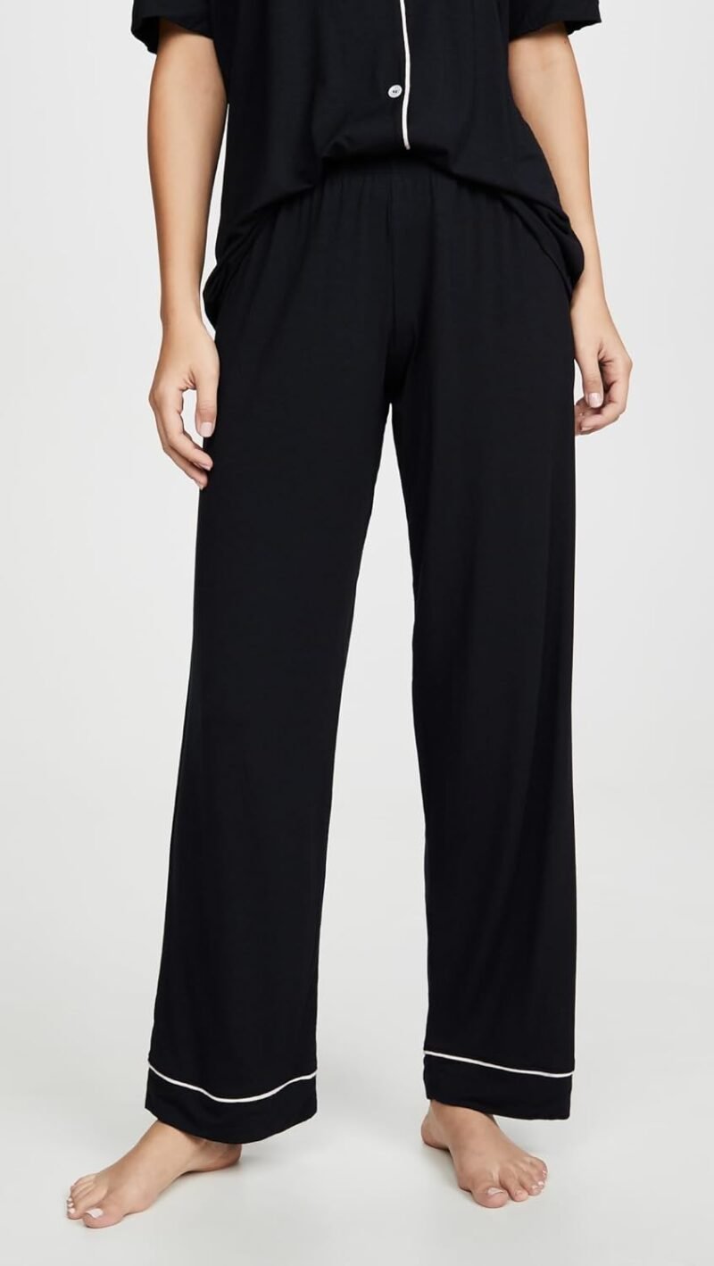 Eberjey Gisele Short Sleeve Pant PJ Set - Image 5