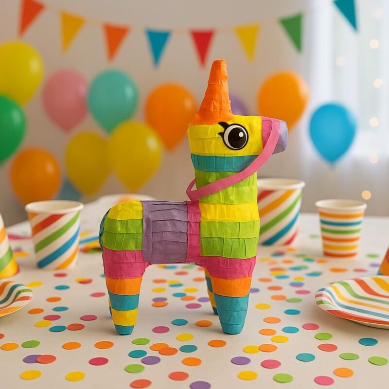 GIFTEXPRESS 8 Pack Mini Donkey Cactus Pinata Pinatas - 8 Pcs Assorted Cinco de Mayo Pinata Decor. - Fiestas Decorations Party Favors - Image 2