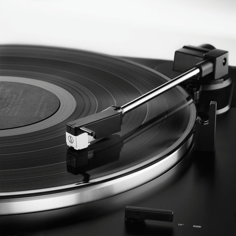 Audio-Technica AT-LP60XBT-BK Fully Automatic Wireless Belt-Drive Turntable (Black) (ATLP60XBTBK) - Image 7