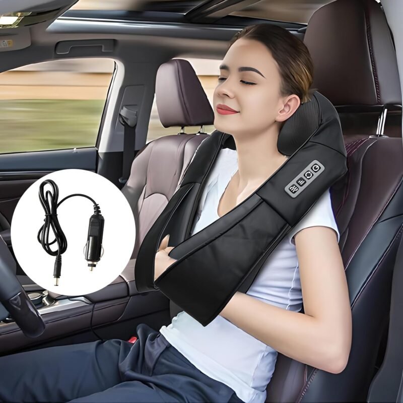 Shiatsu Neck and Back Massager with Heat,Electric Deep Tissue Kneading Neck and Shoulder Massage,Best Gifts for Women Men Mom Dad Mothers Fathers Day Birthday Gift(NOT Cordless) - Image 7