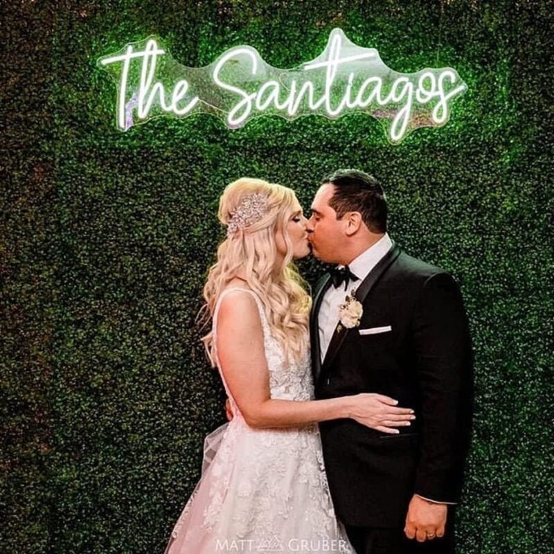Custom Neon Signs, Personalised Large Led Neon Lights Sign Customizable for Wall Decor Wedding Birthday Party Bedroom Bar Shop Name Logo Lights (Optional 16" to 55") - Image 3