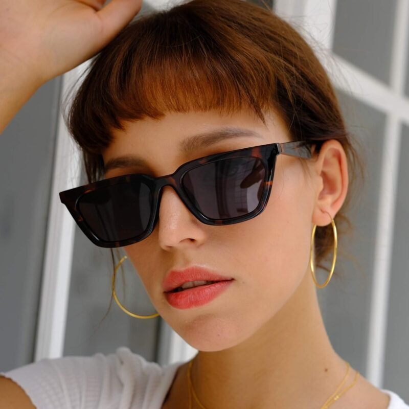Thin Gold Hoops | 1.2mm Sterling Silver Simple Large Hoop Earrings | Minimalist Skinny Threader Gold Hoop Multiple Sizes in Gold and Silver - Image 5