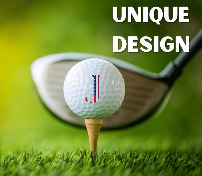 Golf Gifts for Men Women Unique, Personalized Colored Golf Balls 3 Pack, Cool Accessories for Golfers, Golf Lovers, for Birthday and Christmas - Image 2