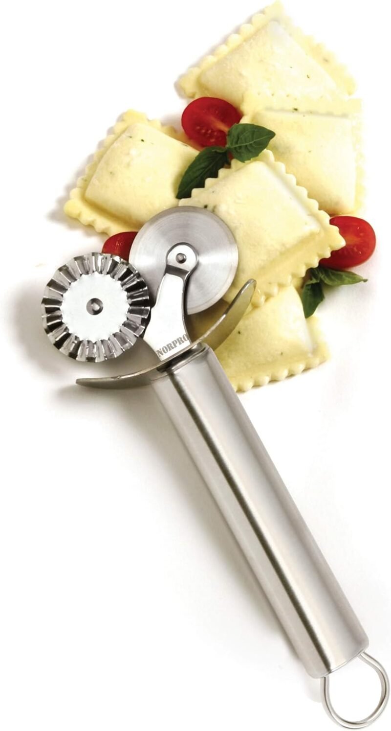 Norpro Stainless Steel Ravioli/Pastry Wheel