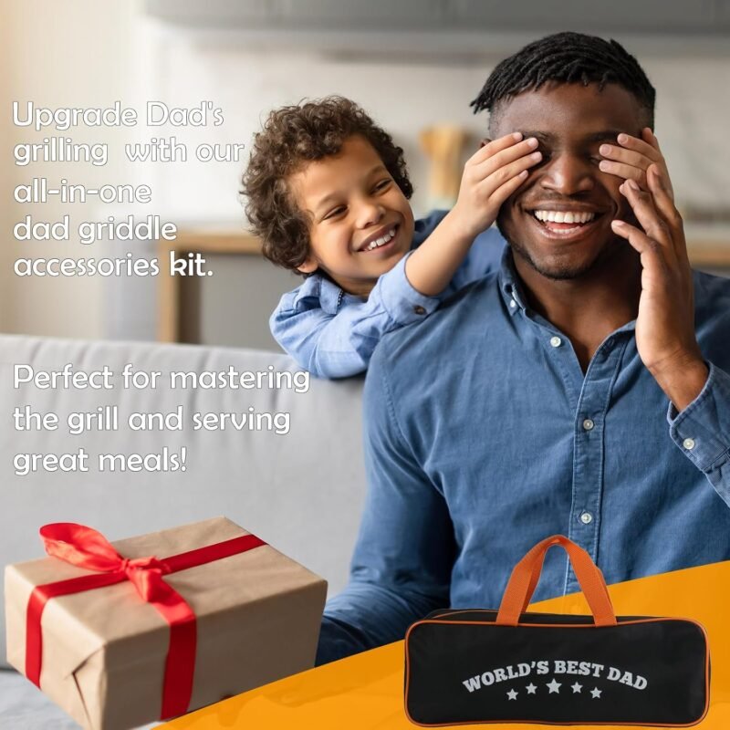 Dad Gifts from Daughter Son for Father's Day Birthday Christmas,Cool BBQ Dad Gifts Set for Outdoor Grill Barbecue,Best Gifts for Father in Law,Step Dad,First Time New Dad,Expectant Dad,Elderly Dad - Image 7