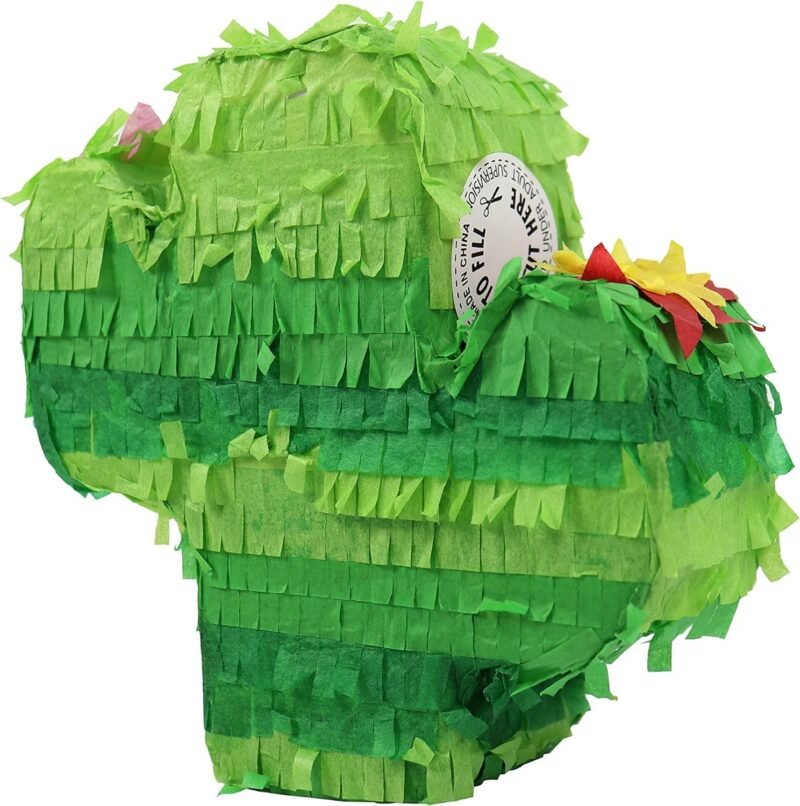 GIFTEXPRESS 8 Pack Mini Donkey Cactus Pinata Pinatas - 8 Pcs Assorted Cinco de Mayo Pinata Decor. - Fiestas Decorations Party Favors - Image 6