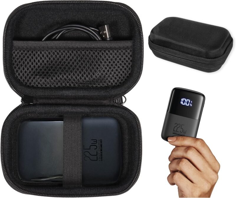 CaseSack Case for INIU Portable Charger, Small 10000mAh Power Bank 22.5W Fast Charging, INIU Mini Battery Pack Charger