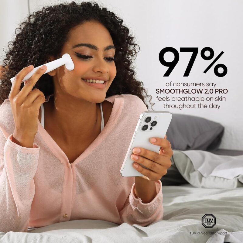 SMOOTHGLOW 2.0 PRO Awakening-4D 9-in-1 Red Light Therapy for Face, Home Radiant Renewal Facial Wand, LED Light Therapy Wand for Face Lift, Firm, Anti-Aging Wrinkle, Rejuvenation, Gift Set for Women - Image 3