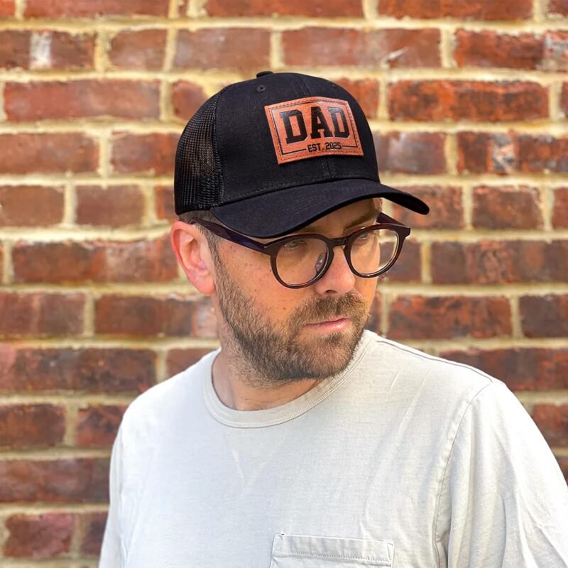 Dad Est 2025, Perfect New, First Dad Hat Fathers Day Birthday Gifts from Daughter Son Wife 1st Dad Papa hat - Image 5