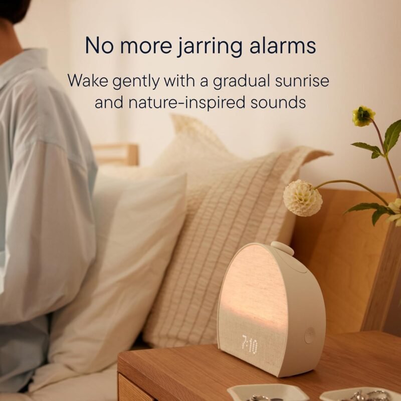 Hatch Restore 3 Sunrise Alarm Clock, Sound Machine, Smart Light (Greige) - White Noise, Screen-Free Sleep Routine - Image 5