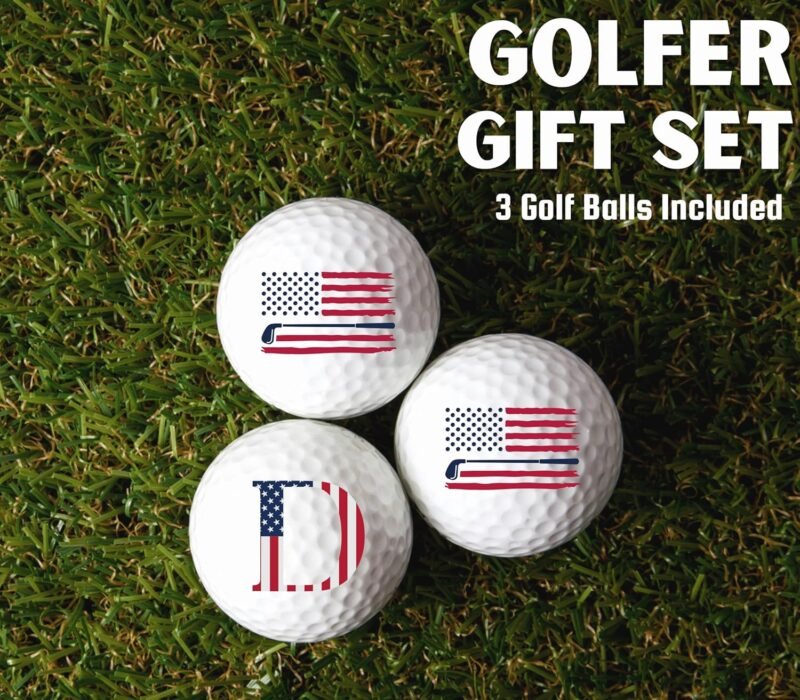 Golf Gifts for Men Women Unique, Personalized Colored Golf Balls 3 Pack, Cool Accessories for Golfers, Golf Lovers, for Birthday and Christmas - Image 7