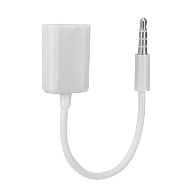 ASHATA Audio Cable 3.5mm Male to USB Female, USB Female to Aux Jack Male Audio Cable 3.5mm Auxiliary Adapter Converter Cable for Stereo Car with AUX Audio Jack - Image 8
