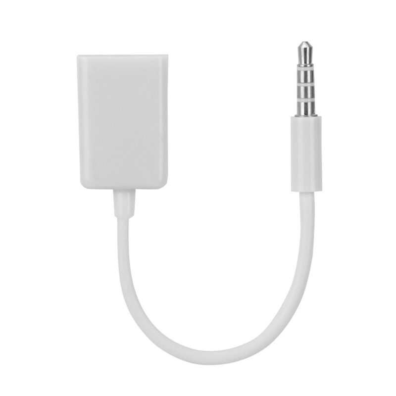 ASHATA Audio Cable 3.5mm Male to USB Female, USB Female to Aux Jack Male Audio Cable 3.5mm Auxiliary Adapter Converter Cable for Stereo Car with AUX Audio Jack - Image 7
