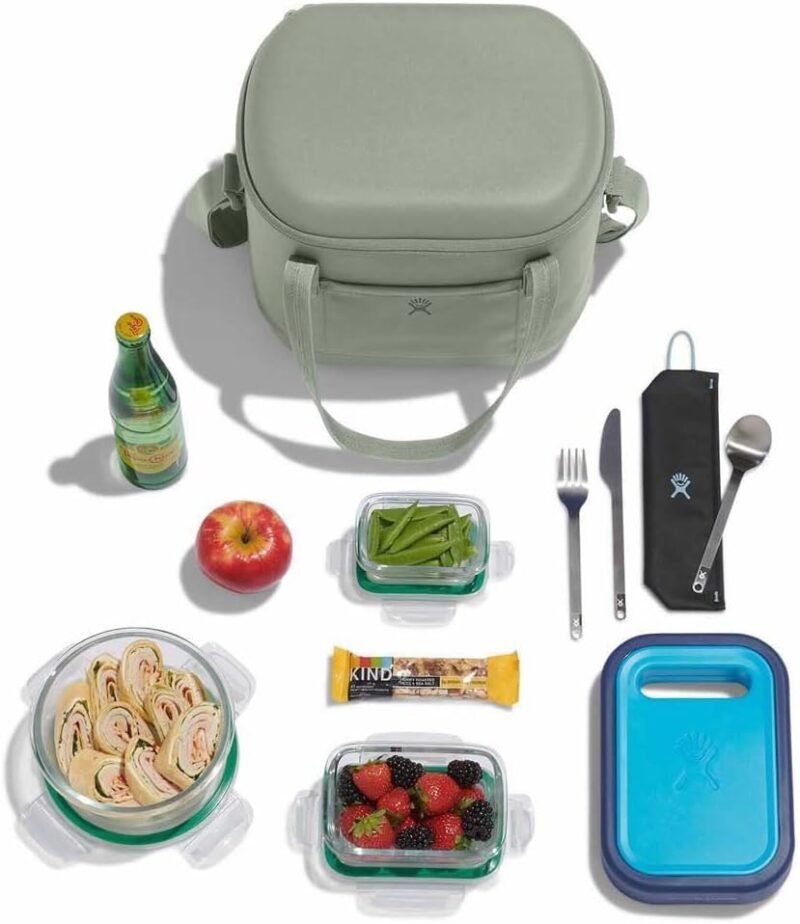 Hydro Flask Cooler Bag for Beach, Beverages and Travel - Insulated Soft Lunch Bag - 12 L Capacity in Agave Green - Image 6