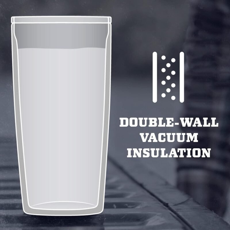 YETI Rambler 20 oz Tumbler, Stainless Steel, Vacuum Insulated with MagSlider Lid, Sharptail Taupe - Image 3