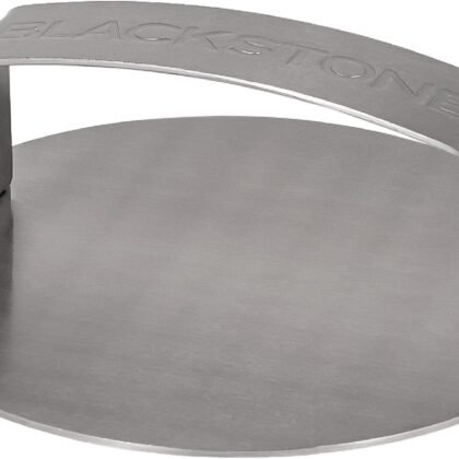 Blackstone Burger Press – Hamburger Patty Maker for Stuffed Burgers, Sliders, 5085, Non Stick, Easy Release Beef Patties Mold for Griddle, Grill, BBQ, Barbecue, Barbeque Accessories,Silver
