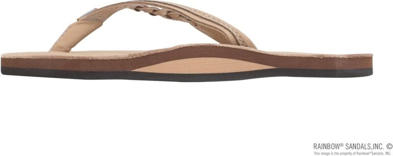 Rainbow Sandals Women’s Flirty Braidy Premier Leather w/Single Braided Strap - Image 2
