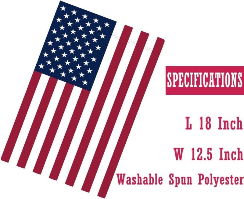 American Flag USA Garden Flag 12 x 18 - Patriotic Double Sided Small Flags for Yard - Image 4