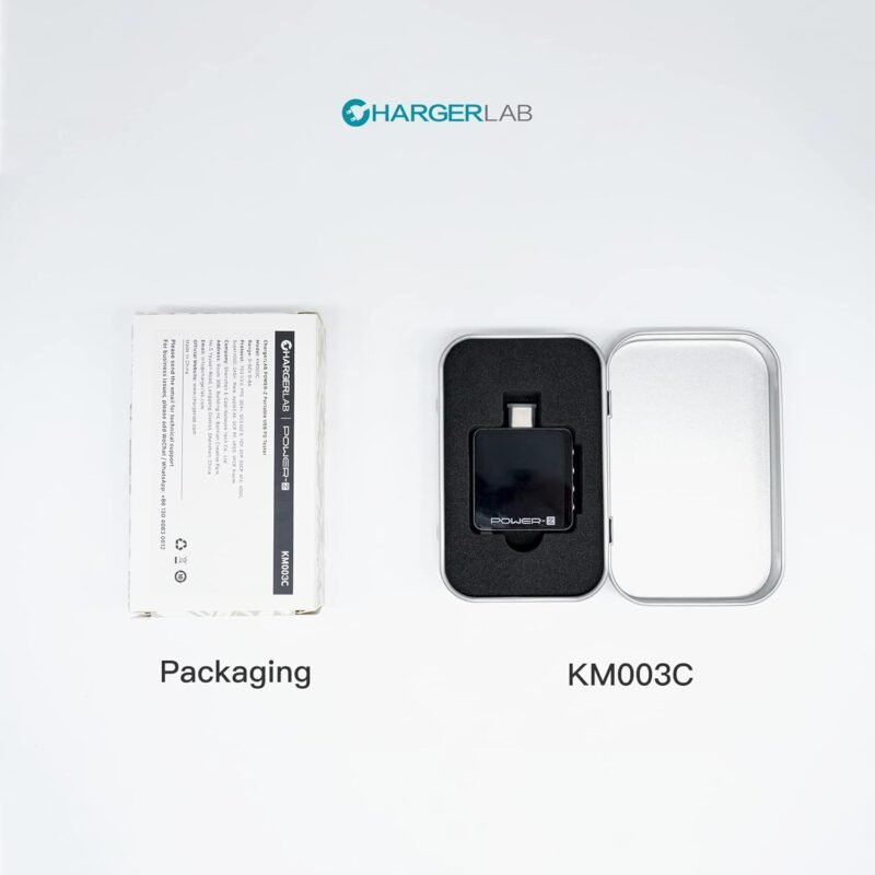 Power-Z KM003C Portable USB-C Fast Charging Tester PD3.1 QC5.0 Digital Voltmeter & Ammeter Power Bank Tester - Image 7